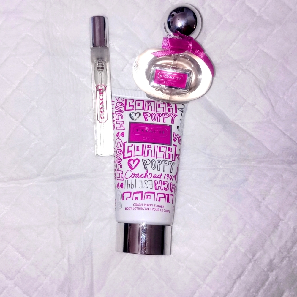 Coach perfume gift set